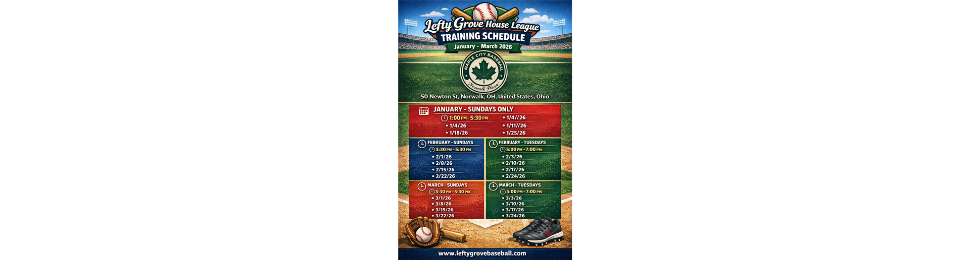 2026 Winter/Spring Training